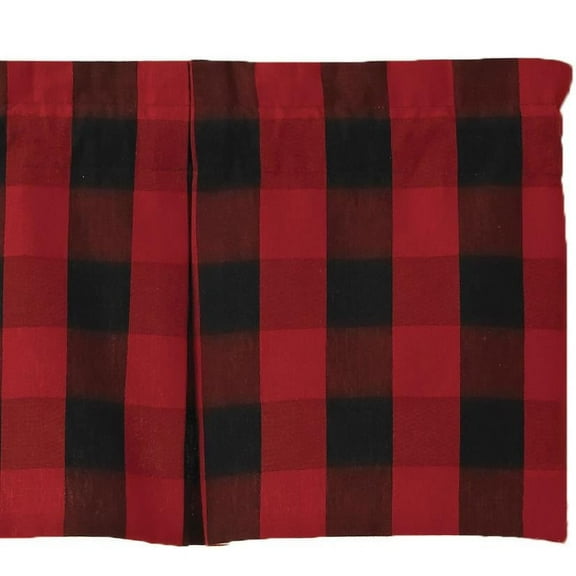 Buffalo Check Valance - Pleated 45x15 - Park Designs