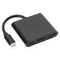 thumbnail image 1 of Estaciones de acoplamiento 3 en 1 Hub TypeC a HDMI Adaptador convertidor USB Unidad gratuita, 1 of 8