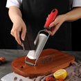 thumbnail image 4 of Rallador de queso de Metal resistente para ajo, chocolate, frutas, rallador de jengibre vegetal, trituradora de queso de acero inoxidable, 4 of 5