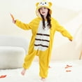thumbnail image 4 of purcolt Family Matching Onesie Pajamas, Mom and Kids Flannel Animal Cosplay Suit One Piece Costume Sleepwear Homewear Christmas Party Holiday Pajamas(Kids, 9-10 Years), 4 of 7