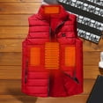 thumbnail image 4 of WMTBSRSW Kids Heated Vest No Battery Pack Boys Lightweight Sleeveless 4 Heating Zones Heated Jackets USB Charging Heated Waistcoat 14 Years, 4 of 7