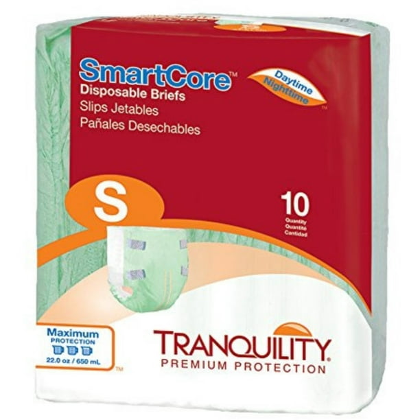 Adult Incontinent Brief Tranquility SmartCore Tab Closure Small