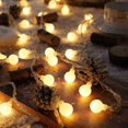 thumbnail image 1 of Guirnalda de luces LED con pilas y bolas de globo, cadena de hadas, 1 of 5