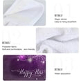 thumbnail image 5 of SKYSONIC 2 Pack Christmas Tree Pattern Hand Towels, Soft and Absorbent Kitchen Towels with Hanging Loop Microfiber Tie Towel for Bathroom, Laundry Room, Farmhouse, 14" x18.2", 5 of 7