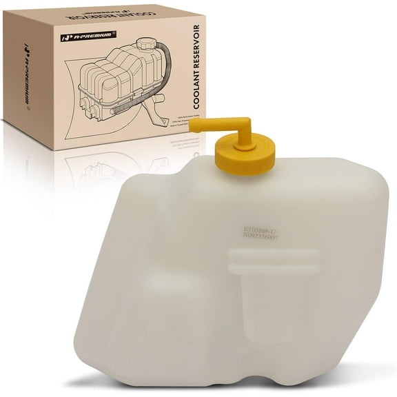 A-Premium Engine Coolant Overflow Recovery Expansion Tank with Cap Compatible with Honda Accord 2013 2014 2015 2016 2017, Replace for# 191015A2A00