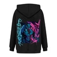 thumbnail image 5 of KYGABAK League of Legends Jinx Hoodie Arcane Hoodie for Men Women Arcane Jinx Sweatshirt Women Fashion O Neck Long Sleeve Printed top Hoodie Sweatshirt, 5 of 5