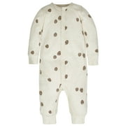 Modern Moments by Gerber Baby Boy Coverall With Mitten (Newborn - 0/3 Months)