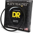 thumbnail image 6 of DR Strings Beauties-Black Coated Steel 6 Bass Guitar Strings, 30-125 Gauge, Round Core (BKB6-30), 6 of 7