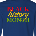 thumbnail image 4 of Inktastic Black History Month- Red, Green, Yellow Long Sleeve Youth T-Shirt, 4 of 5