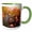 Green/White, variant on 3drose, Pegasus Winged Horse of Greek Mythology. Ai Generated., 15oz Mug