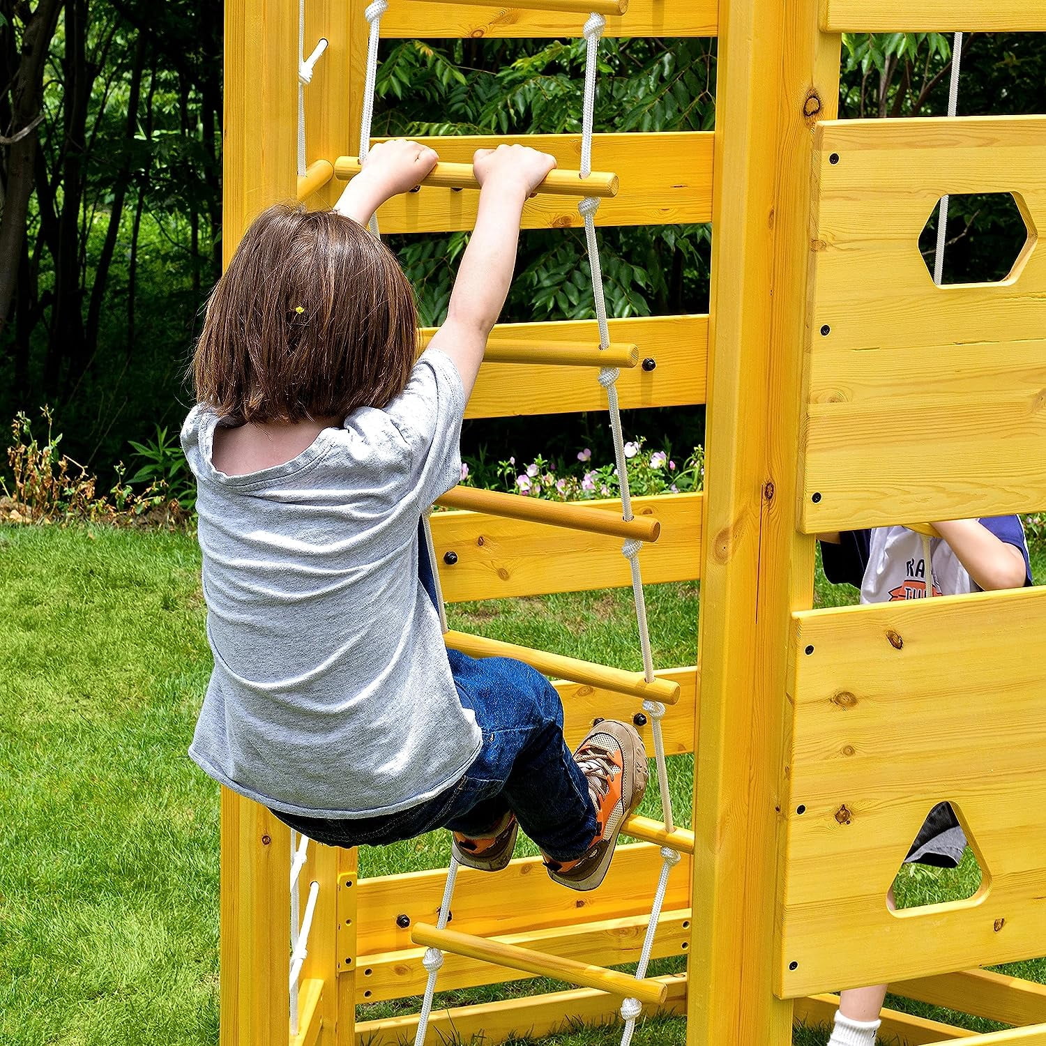 Avenlur Hawthorn 9-in-1 Outdoor Activity Center Playground Playset