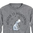 thumbnail image 3 of Disney Winnie The Pooh - Eeyore Winter is Wonderful Christmas - Toddler & Youth Long Sleeve Graphic T-Shirt, 3 of 5