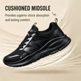 thumbnail image 5 of CHICVOMEY Comfortable Athletic Sneakers for Women Lightweight Breathable Running Shoes Stylish Mesh Athletic Shoes For Gym Walking & Travel, 5 of 8