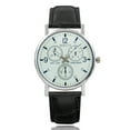 thumbnail image 1 of Reloj de cuarzo para hombre, relojes para hombre, relojes Six Pin, reloj de cuarzo para hombre, reloj con correa de cristal azul, reloj para hombre, 1 of 3