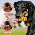thumbnail image 3 of Juguetes para masticar para perros agresivos, resistentes y duraderos para perros de razas grandes, medianas y pequeñas, indestructibles para la dentición, para exteriores, color rosa., 3 of 5