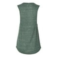 thumbnail image 3 of Ladies' Flowy Scoop Muscle Tank - FOREST MARBLE - XL, 3 of 5