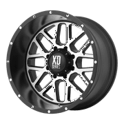 XD Series by KMC Wheels Grenade 16X7 6X130.00 Satin Black W/ Machined Face (42 Mm) Wheel Rim