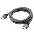 thumbnail image 1 of Cable De Transmisión De Señal De Video Cable De Cobre Estañado Trenzado Cable De Video Compatible Con Hdmi2.1 Cable De Transmisión Rápida Gris De 2M / 78.6 Pulgadas Para Proyector De Consola De Tv Vogacara EL010768-00, 1 of 6