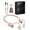 Orange, variant on Bone Conduction Headphones, Open-Ear HiFi Dual Stereo Bluetooth Earbuds with Mic, Wireless Earphones Noise Cancelling, 18H Playtime, Lightweight Sport Headphones for Running Cycling Workouts