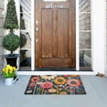 thumbnail image 5 of Yayeee Doormat for Indoor Entrance 32" x 20" Non Slippery Floor Rug, Large Colorful Flowers, 5 of 8