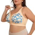 thumbnail image 1 of Bra Wear for Leisure All-Season Comfort Front-Button Lingerie with Adjustable Straps Seamless Backless Cup Design, 1 of 8
