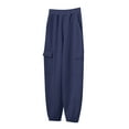 thumbnail image 4 of Zshosam Athletic Joggers for Boys Boys Sweatpants Active Jogger Pants for Kids Size 6T 7T,(Dark Blue 6-7 Years), 4 of 4