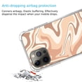 thumbnail image 4 of Brown Cream Art Case Compatible with iPhone 13 Pro Max,Unique Art Design TPU Shock-proof Full Cover, 4 of 5