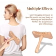 thumbnail image 4 of Herramienta de masaje de madera Natural, herramienta de desguace de madera portátil Guasha Stick, suministros de SPA para el hogar para masaje corporal, acupresión, 4 of 5