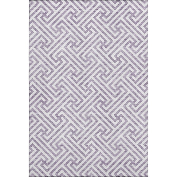 Dalyn Rugs Premium Machine Washable Mayfield AMF731 Purple 3' x 5' Rug