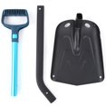 thumbnail image 3 of YLSHRF Snow Shovel, Multifunction Durable Aluminium Alloy Extendable Snow Shovel Outdoor Snow&Ice Detachable Long Handle Folding Shovel Snow Removal Tool For Climbing Camping Tool, 3 of 8