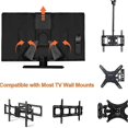 thumbnail image 3 of 22 "To 75" Outdoor Tv Screen Dust Jacket High Quality Oxford 600D Black Beige Tv Box, 3 of 4