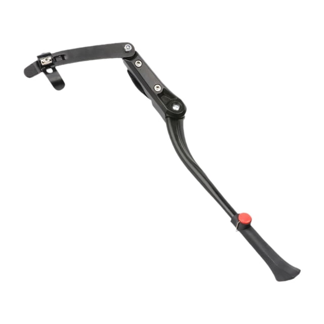 Soporte para bicicleta, soporte para estacionamiento de bicicletas, soporte trasero de aluminio ajustable, soporte trasero lateral para bicicletas