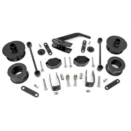 Rough Country 2.5" Lift Kit (fits) 2007-2018 Jeep Wrangler JK | Series II | Suspension System | 635