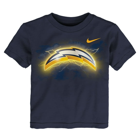 Toddler  Navy Los Angeles Chargers Super Logo T-Shirt