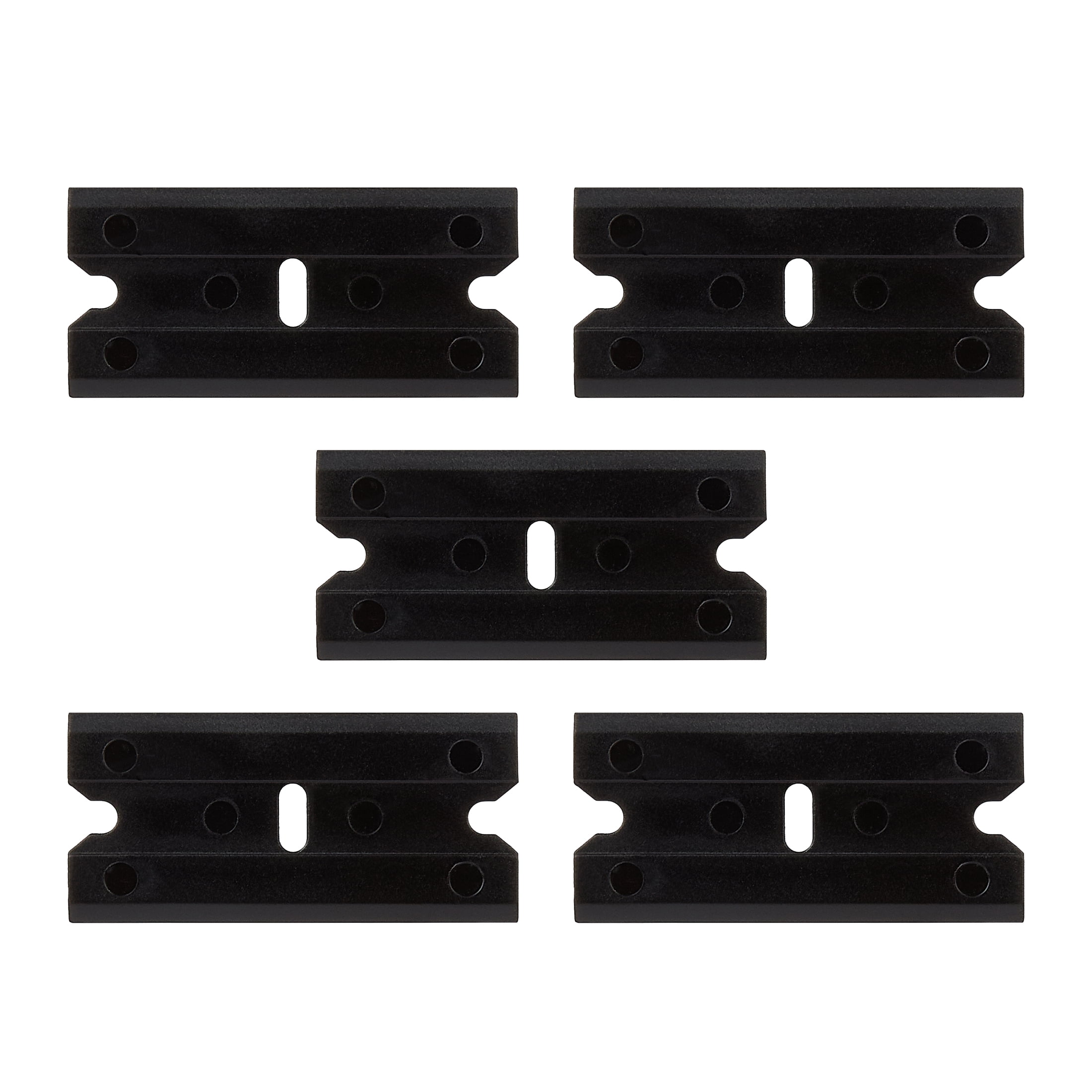Hyper Tough Plastic Scraper Blades, 5 Pack