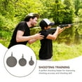 thumbnail image 4 of 3pcs Professional Stainless Steel Targets Shooting Training Targets (Dark Silver), 4 of 7