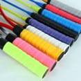 thumbnail image 3 of LJNYFDC Tennis Racket Grip Tape Pickleball Grip Tapes 12Pcs Self Adhesive Slip Resistant Super Absorbent Vivid Color Universal Tennis Racket Overgrip, 3 of 7