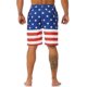 thumbnail image 2 of Bermudas de baño KAILUA SURF 9" de secado rápido con bandera americana, 2 of 6