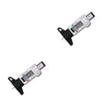 thumbnail image 1 of Wisewang Tire Thread Depth Vernier Caliper Digital Display 0-25.4mm Meter Wheel Automobile Detection Resettable Marking Gauge Silver 2Set, 1 of 6