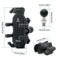 thumbnail image 6 of Shinysix Phone Mount,With Vibration Dampener Mount With Vibration Adjustable Rotation Motorbike M8 Ball Head Motorbike M8 Ball Rotation Motorbike M8 Cell Adjustable Rotation Dampener Cell Adjustable, 6 of 7