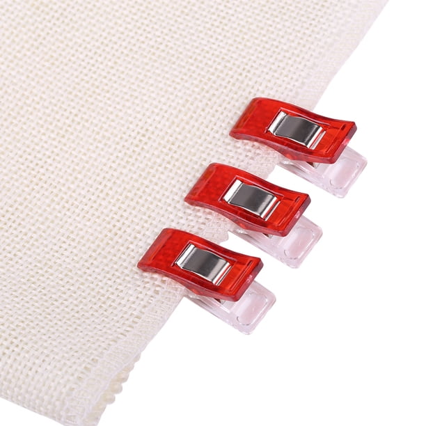 Clip Para Acolchado, 4 Colores, 20 Unidades Por Paquete, Clip De Costura De Plástico Para Acolchado, Costura, Tejido De Punto, Abrazaderas De Encuadernación ANGGREK Binding Clamps