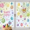 thumbnail image 6 of Happy Easter Egg Window Stickers Decorative Wall Decals for Home Party Decoration 12x18 Inches Colorful Spring Holiday Art Vinyl Sticker, 6 of 6