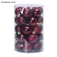 thumbnail image 2 of 34 piezas de adornos de bolas de Navidad irrompibles de 4 cm para decoración de fiesta de cumpleaños de boda de árbol de Navidad, 2 of 5