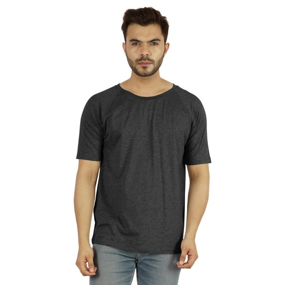 Inkmeso Mens Short Sleeve Solid Raglan T-shirt Cotton Casual Baseball Tee Shirt