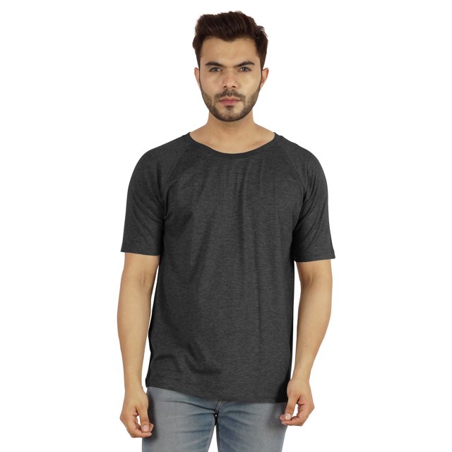Inkmeso Mens Short Sleeve Solid Raglan T-shirt Cotton Casual Baseball Tee Shirt