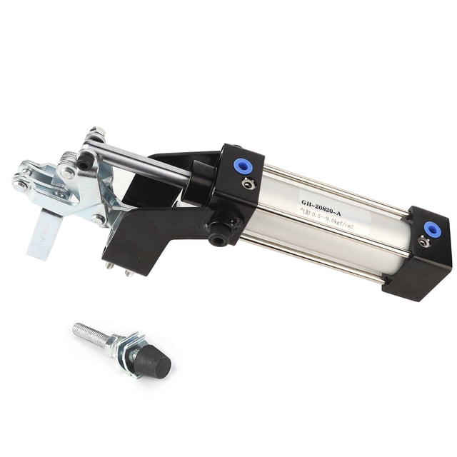 1/8" Intake interface Metal Cylinder Pneumatic Clamp Hold 50KG Clamp Force