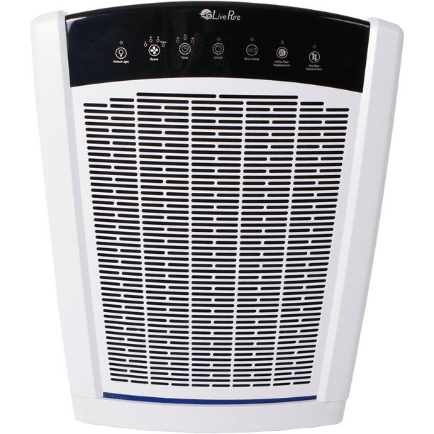 LivePure Bali HEPA Air Purifier White