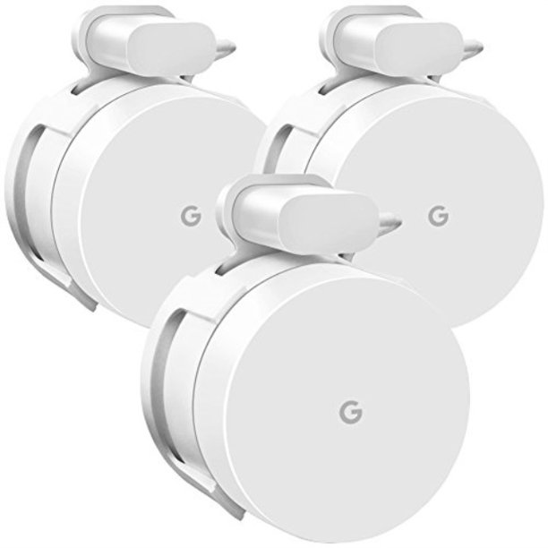 google wifi wall mount 3 pack, wifi accessories for google mesh wifi