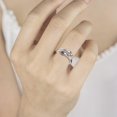thumbnail image 3 of Anillos de abrazo de plata de ley 925 para mujer Te amo para siempre Anillo de abrazo Anillo ajustable Regalo de joyería para niñas adolescentes Parejas Anillos de abrazo Chapado en plata hecho a mano -Thsinde ACTIVE Biensenido a ACTIVE, 3 of 5