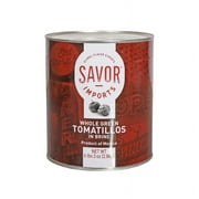 (Price/Case)Savor Imports Whole Green Tomatillos #10 Can - 6 Per Case